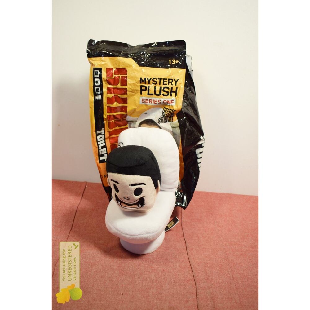Skibidi Toilet 11" Surprise Plush Skibidi Toliet